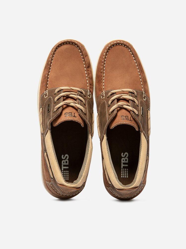 Zapatos Náuticos Marrones para Hombre TBS Matboat-CC4 3/7