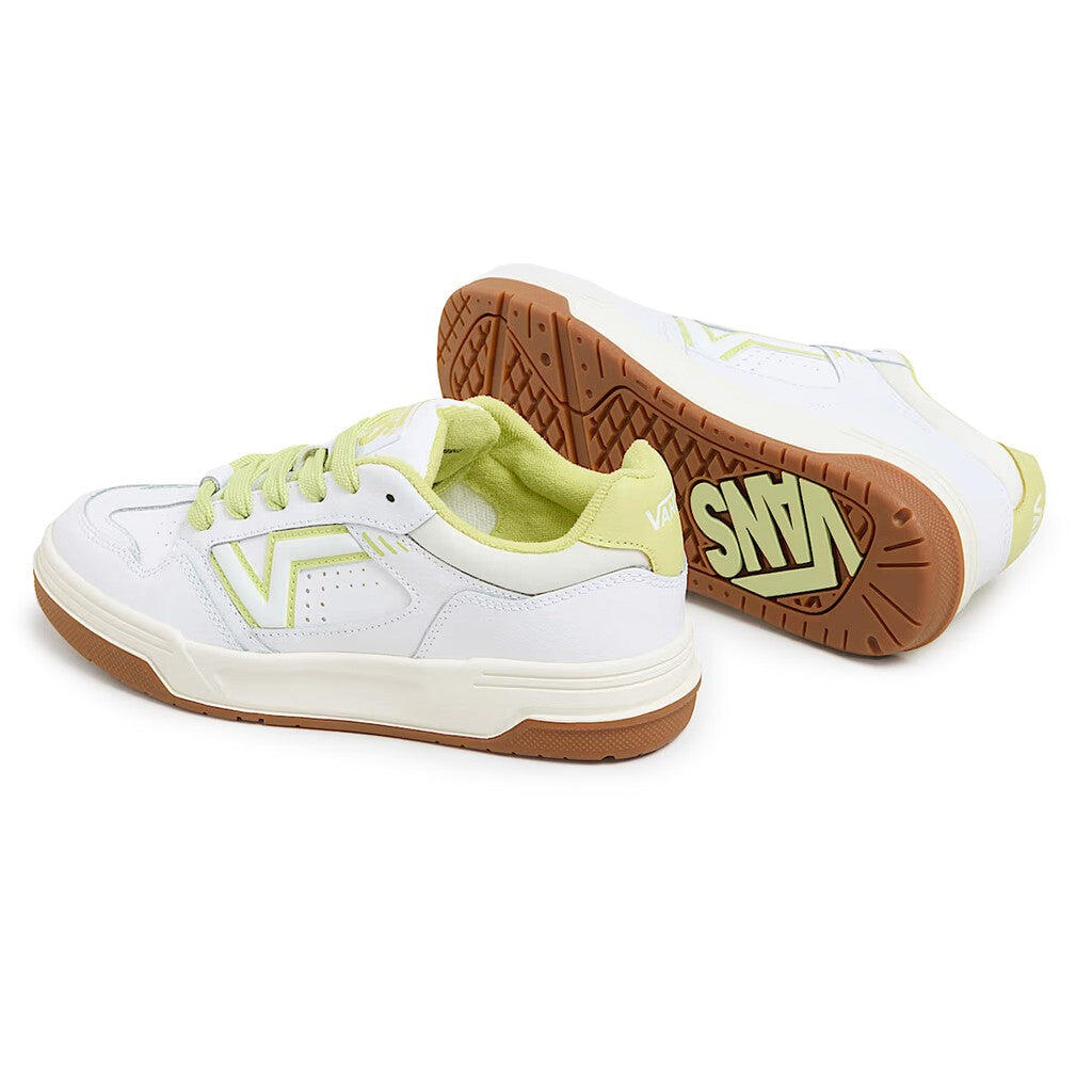 Sneakers Donna Vintage Leather Lime 3/6
