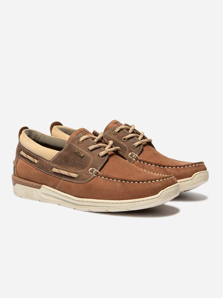 Zapatos Náuticos Marrones para Hombre TBS Matboat-CC4 2/7