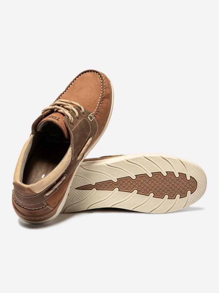 Zapatos Náuticos Marrones para Hombre TBS Matboat-CC4 4/7