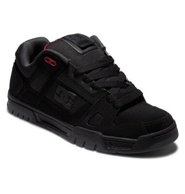 Leren schoenen stag schwarz heren
