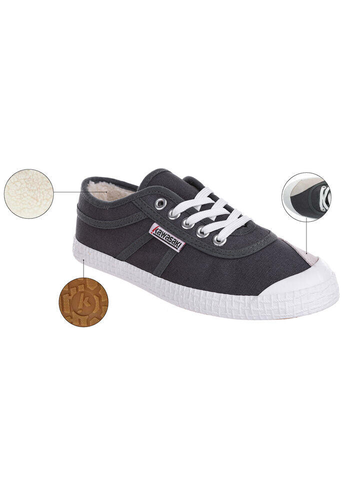 Kawasaki Original Teddy Canvas Shoe K204501 1028 Turbulence 4/5