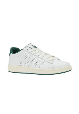 K-swiss herensneakers, witte low-top sportschoenen, vetergesloten