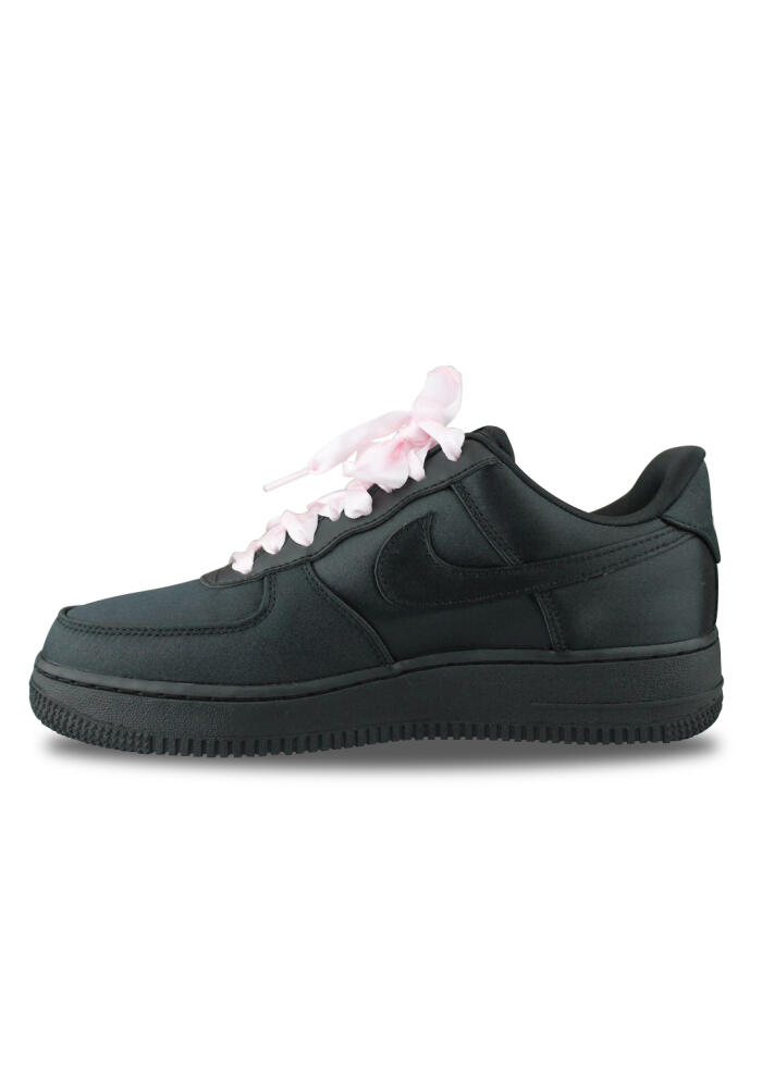 Wmns Nike Air Force 1'07 Black Satin Ih2034-010 2/5