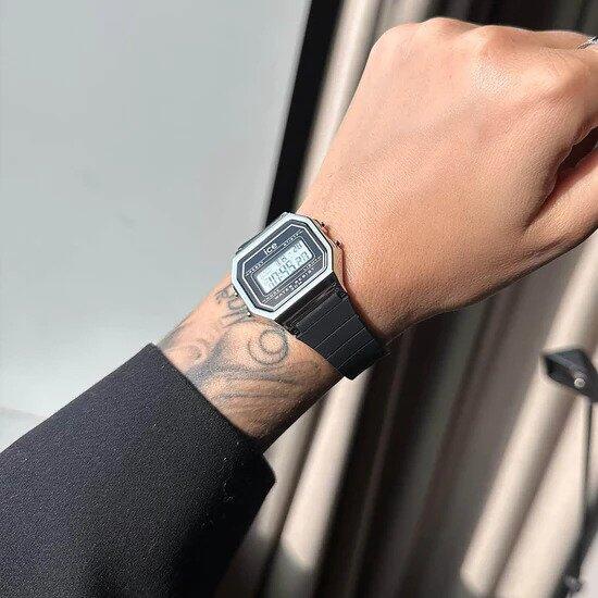 Ice Watch Digital Uhr Schwarz/Schwarz 022063 5/6