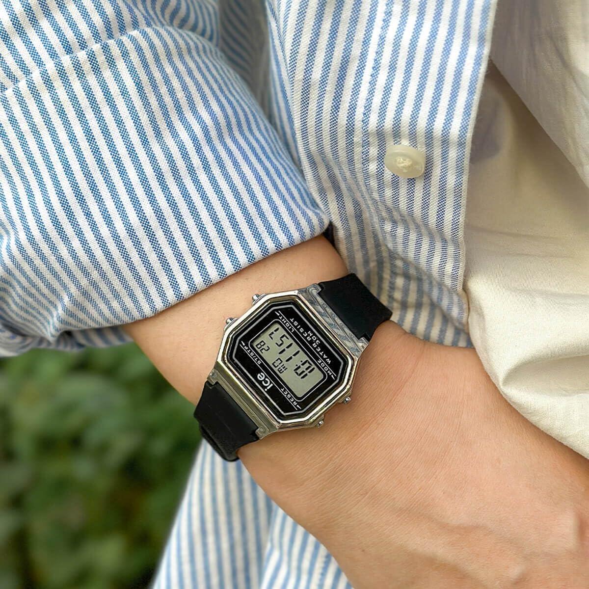 Ice Watch Digital Uhr Schwarz/Schwarz 022063 6/6