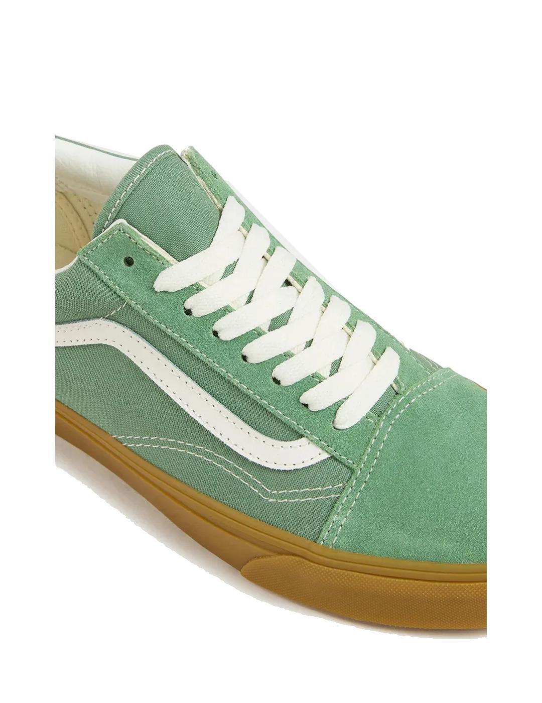 Zapatillas para Hombre Vans Old skool Verde 3/4