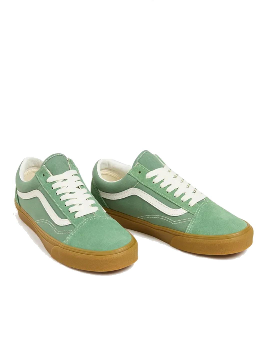 Zapatillas para Hombre Vans Old skool Verde 2/4