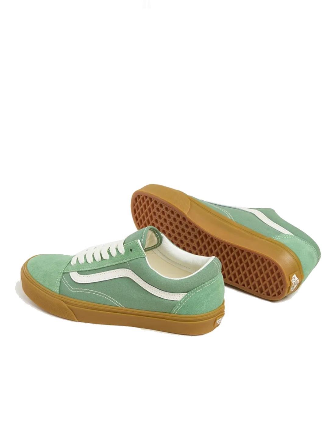 Zapatillas para Hombre Vans Old skool Verde 4/4