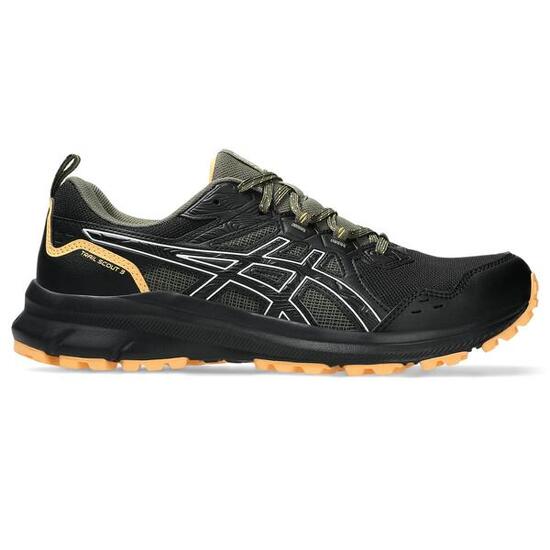 Wanderschuhe Herren - ASICS Trail Scout 3 - Midnight/Wheat Yellow