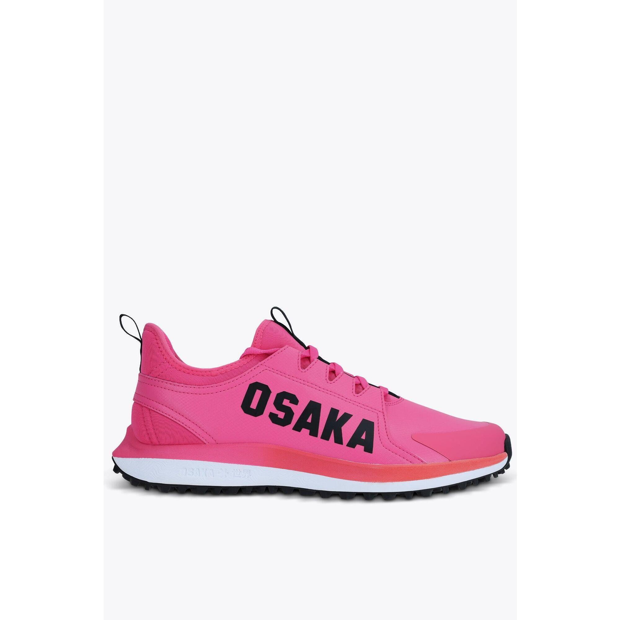 Osaka - Chaussures De Hockey Sur Gazon Furo Osaka | Framboise - Chaussures De Sport - Gris - Decathlon
