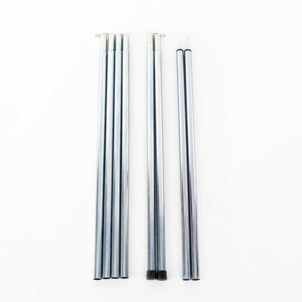 Kit de 2 postes desmontables para toldos Multirail o similares 3/7