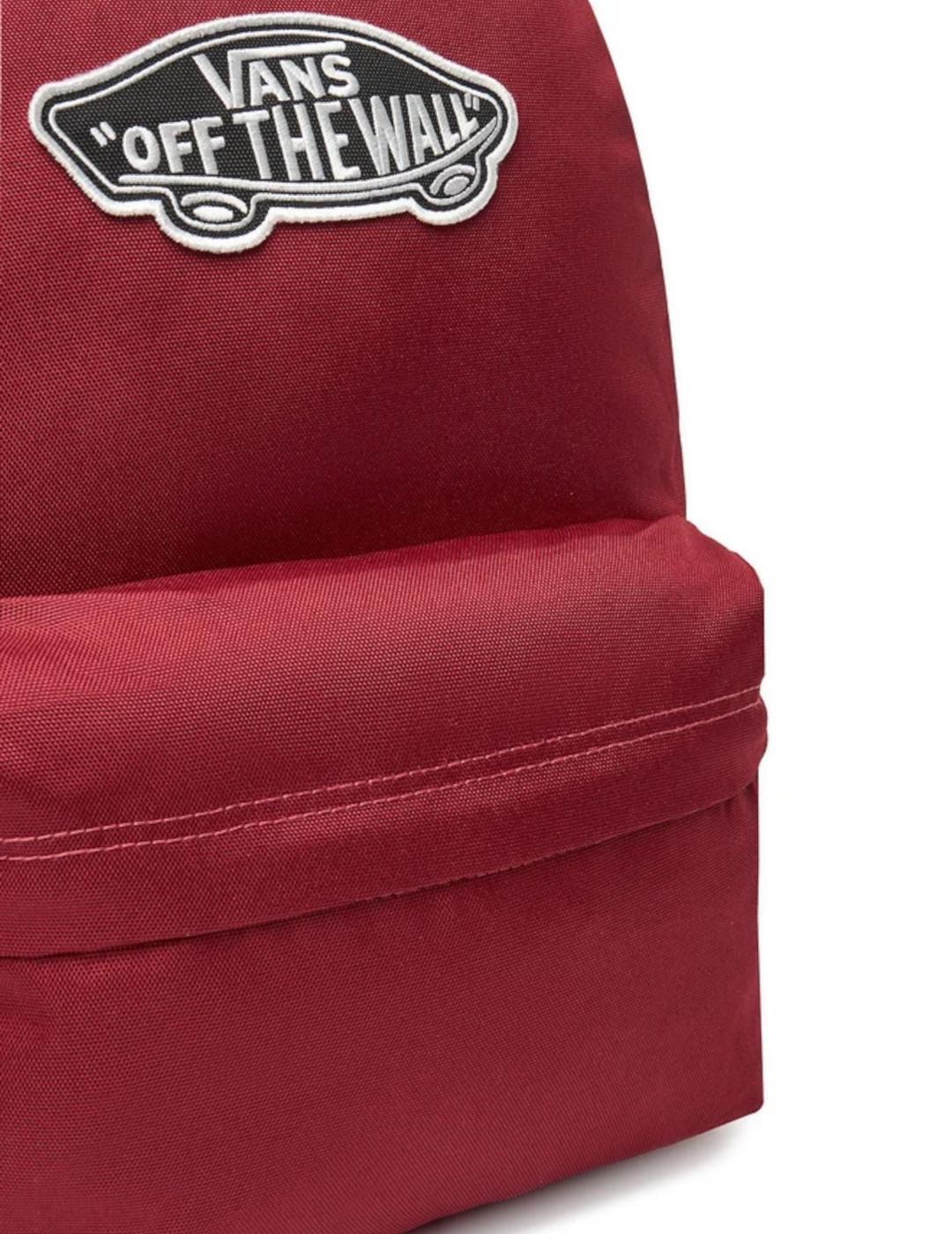 Sac à dos et accessoires Vans Old skool Rouge grenat 4/5