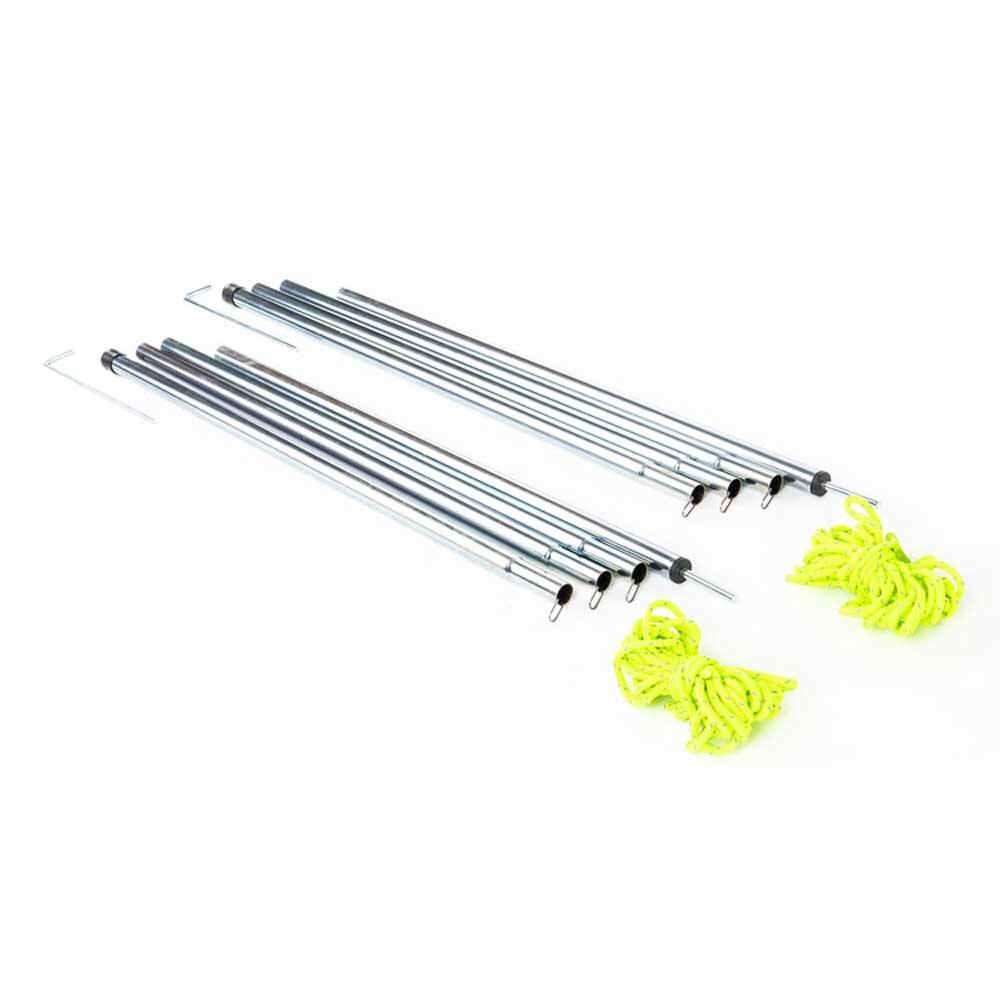 Kit de 2 postes desmontables para toldos Multirail o similares 2/7