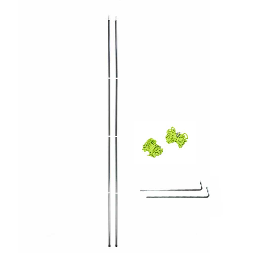 Kit de 2 postes desmontables para toldos Multirail o similares 7/7