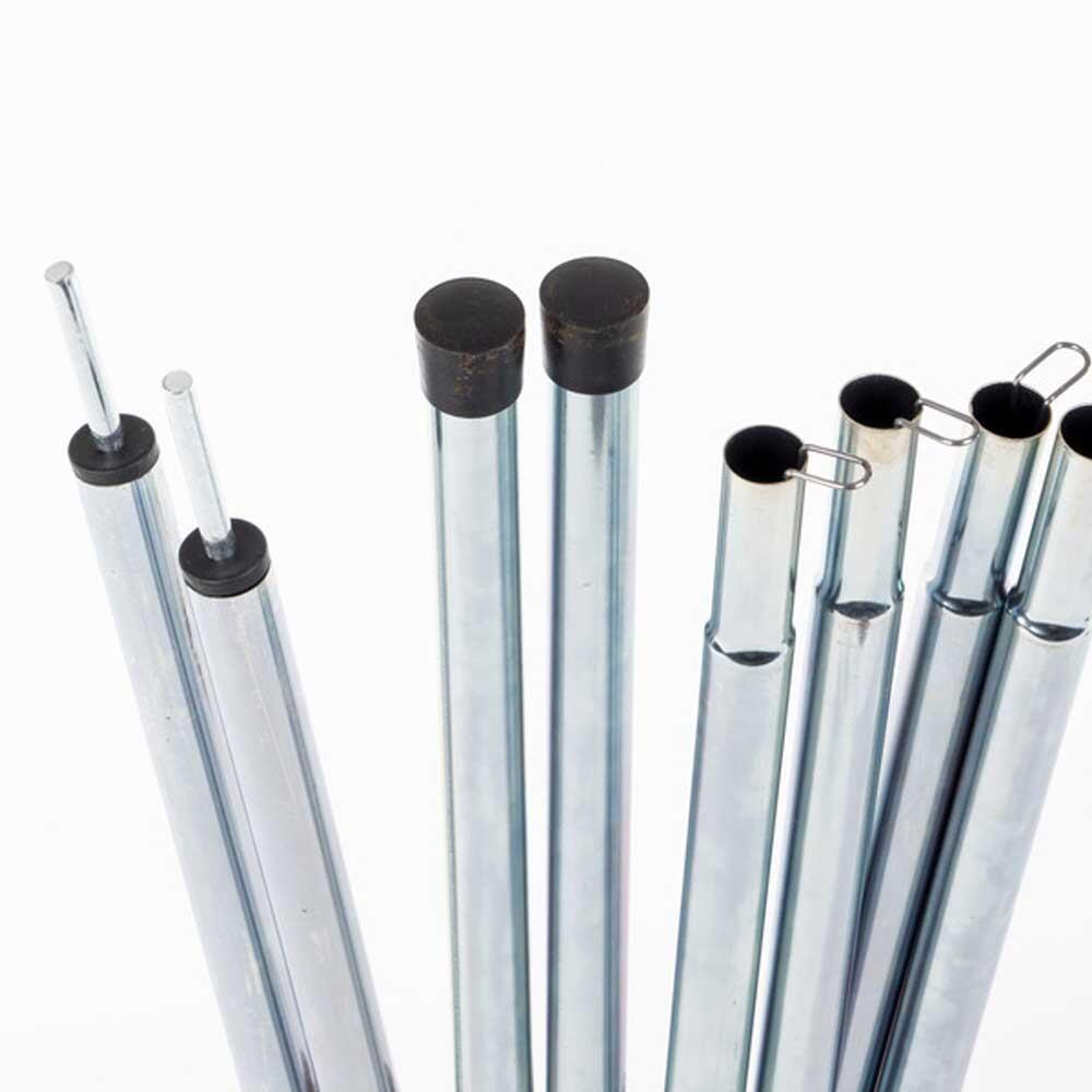 Kit de 2 postes desmontables para toldos Multirail o similares 4/7