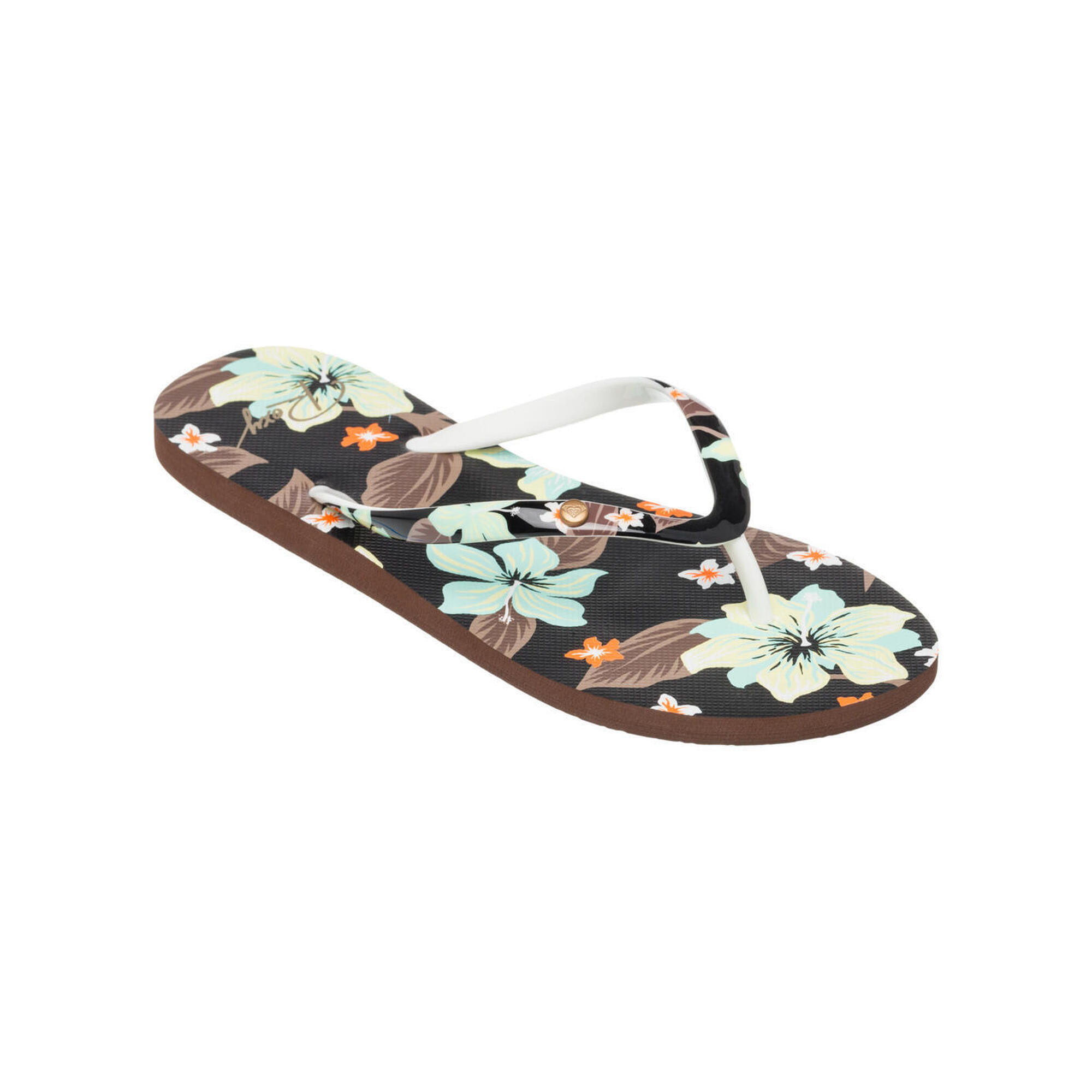 Roxy - Sandales Portofino Iii Multicolore Femme - Aquashoes - Vert - Decathlon