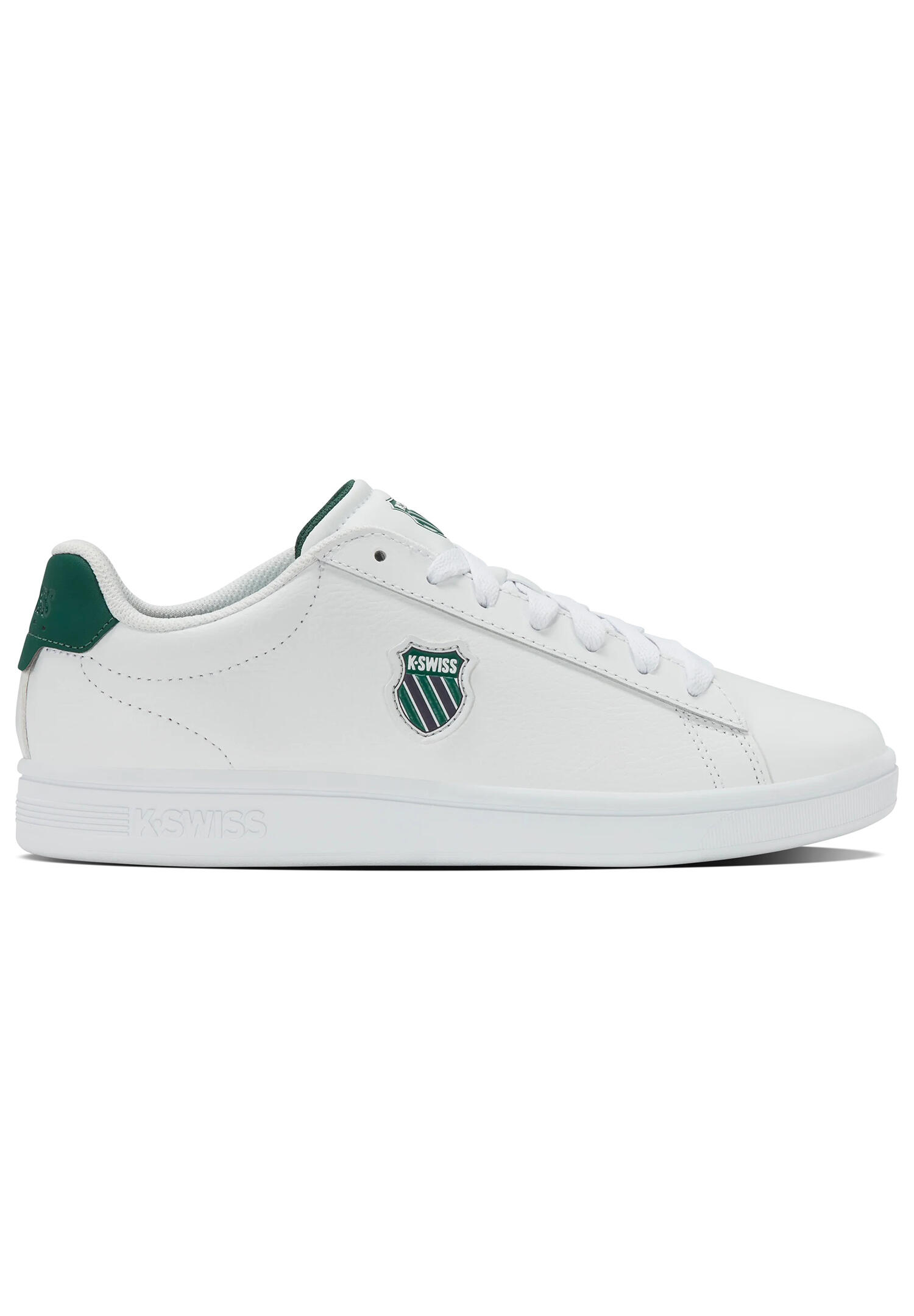 K-SWISS Court Shield II herensportief schoen, wit, lage schacht 7/7