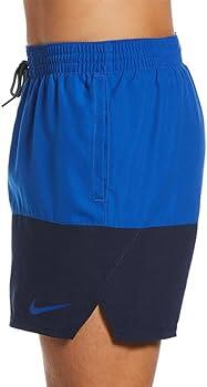 Nike Costume da Bagno da Uomo NESSB451 bicolore blu nero XS 2/3