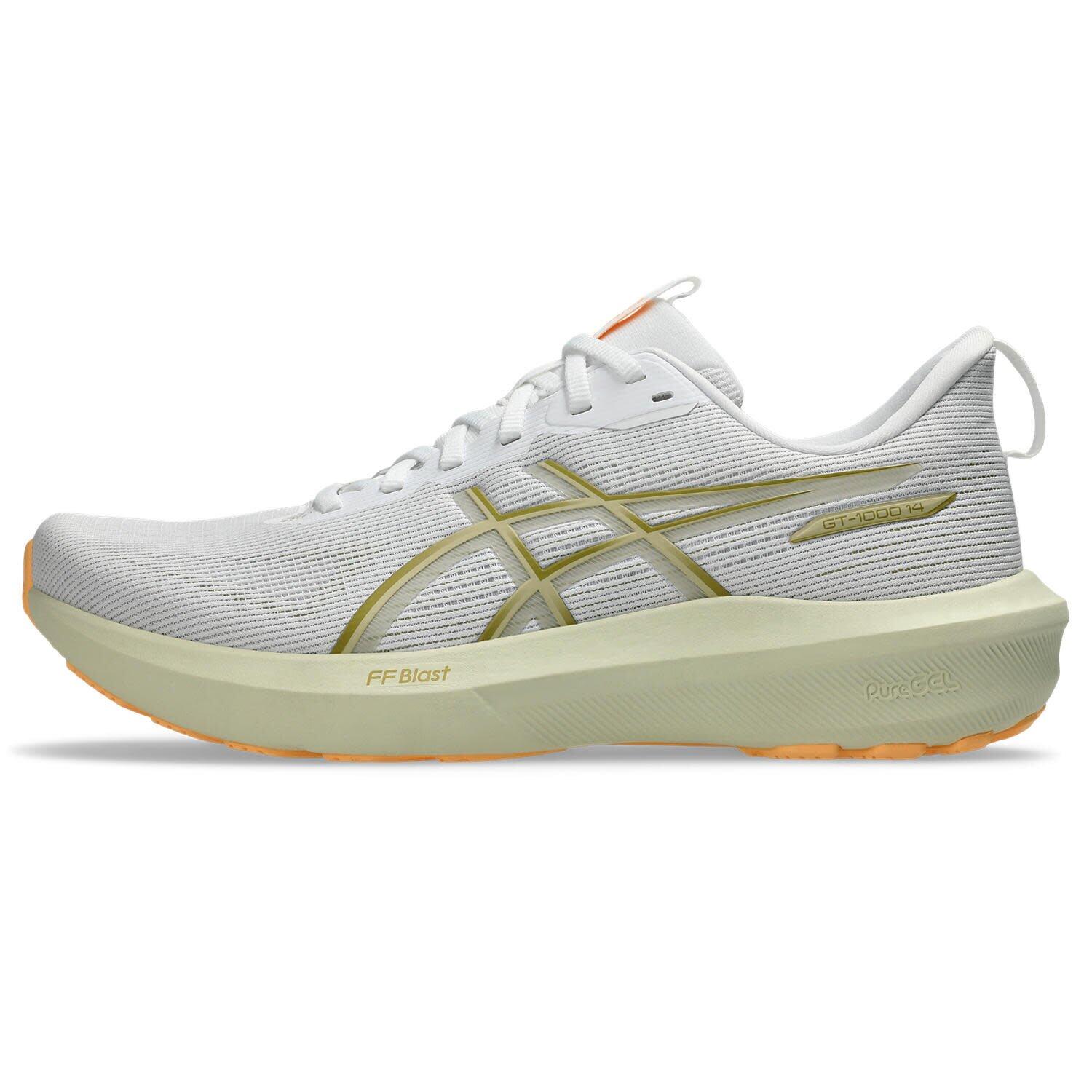 Chaussures De Running Homme - ASICS GT 1000 14 - White/Lemon 7/7