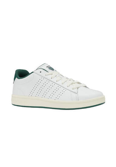 Sneaker uomo K-SWISS scarpe sportive basse bianche con allacciatura