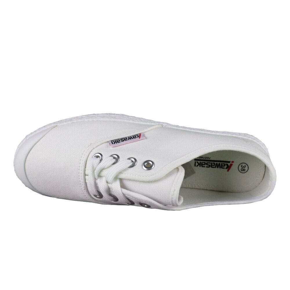Kawasaki Base Canvas Shoe K202405 1002 White 4/5