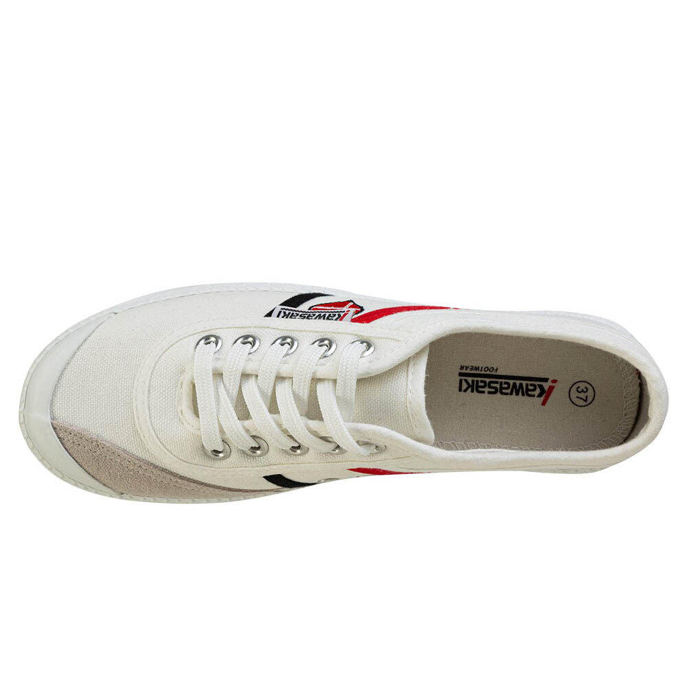 Kawasaki Heart Canvas Shoe K194523 1002 White 4/5