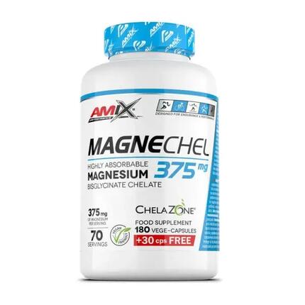 MagneChel (Magnesio Bisglicinato) - 210 Cápsulas Vegetales Amix Nutrition