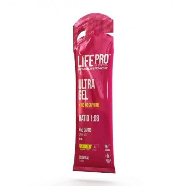 LIFEPROOF Ultra Gel 1:08 met cafeïne - 60 ml Tropical LifePRO