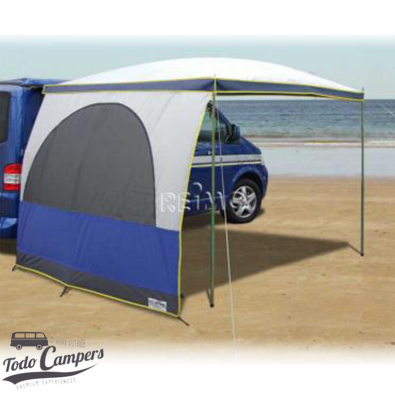 Lateral Toldo Palm Beach 260 cm Gris/Lima 2/2