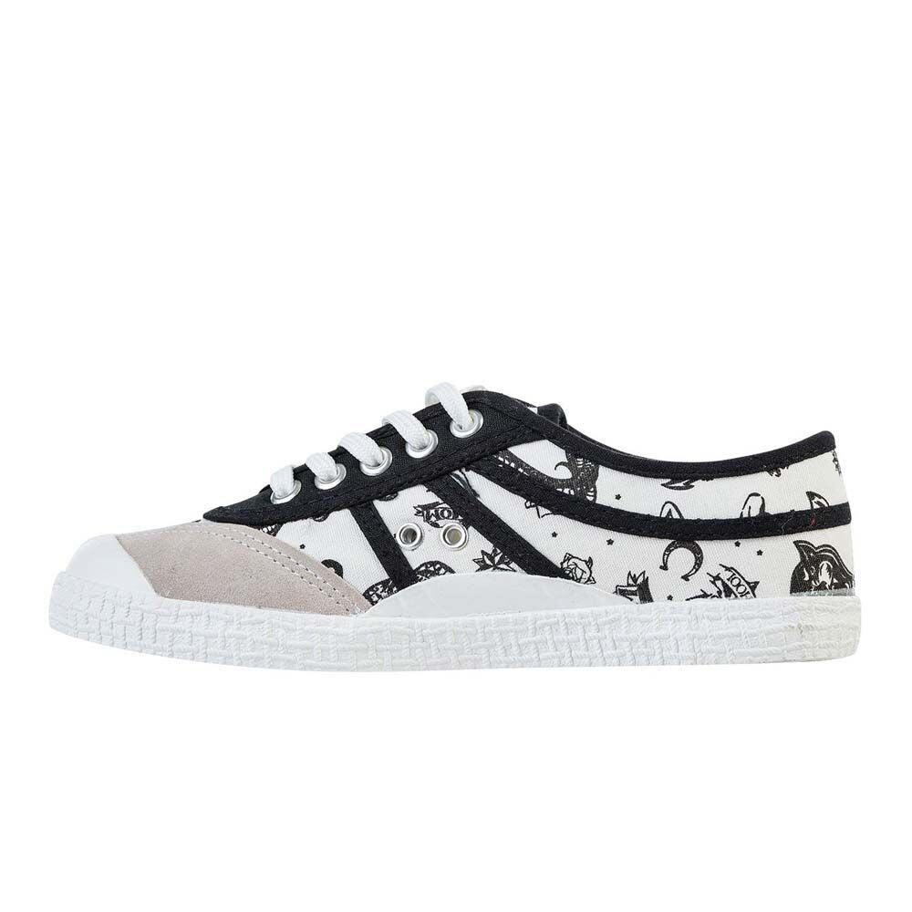 Kawasaki Tattoo Canvas Shoe K202420 1002 White 5/5
