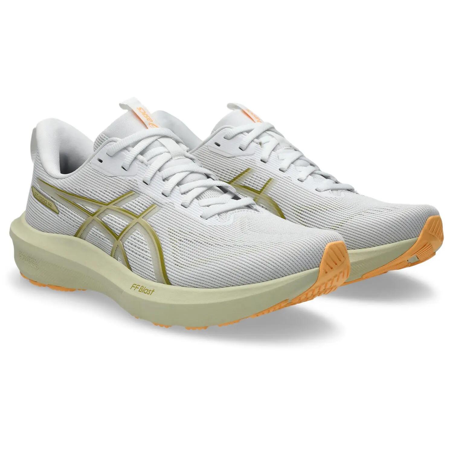 Calcado De Corrida Homem - ASICS GT 1000 14 - White/Lemon 2/7