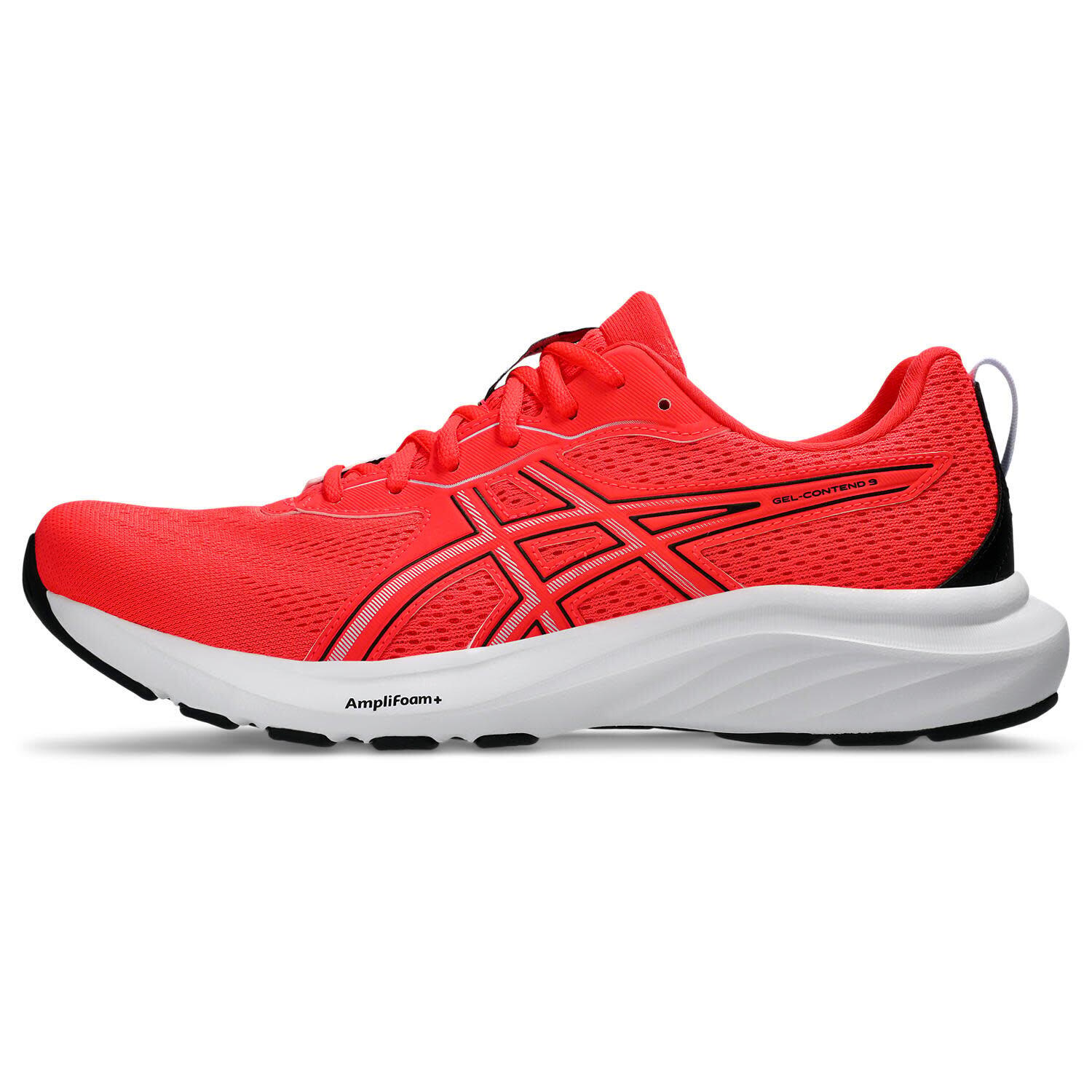 Asics - Chaussures De Running Homme - Asics Gel Contend 9 - Flash Red/blue Fade - Chaussures De Sport - Rouge - Decathlon