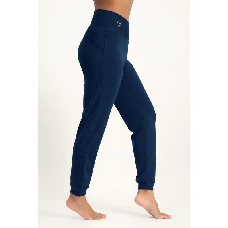 Pantalon Sarouel Femme - Tissu Modal Doux & Élastique - Yoga, Pilates, Loisirs