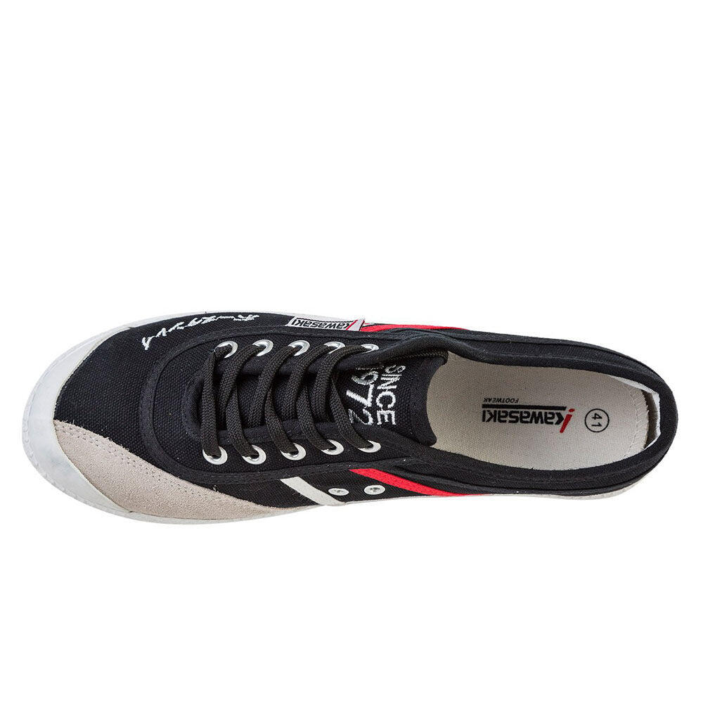 Kawasaki Signature Canvas Shoe K202601 BLACK 4/5