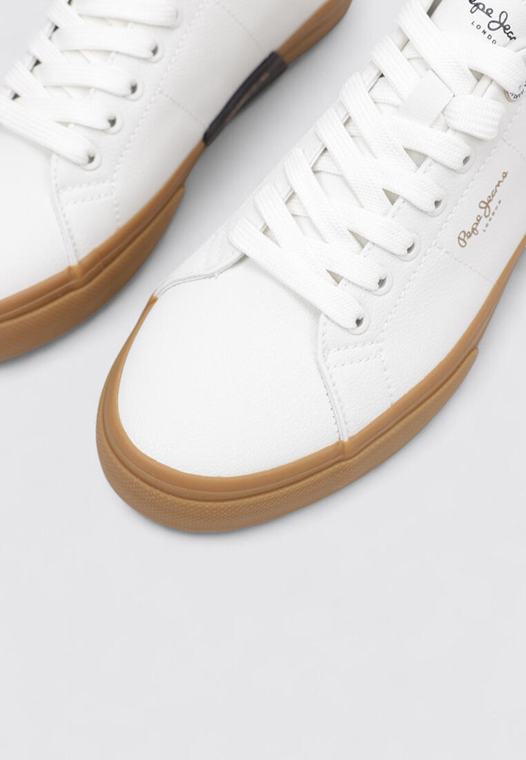 Chaussure de randonnée Baskets Homme Pepe Jeans KENTON BASE M Blan 3/5