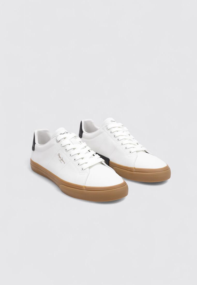 Chaussure de randonnée Baskets Homme Pepe Jeans KENTON BASE M Blan 2/5