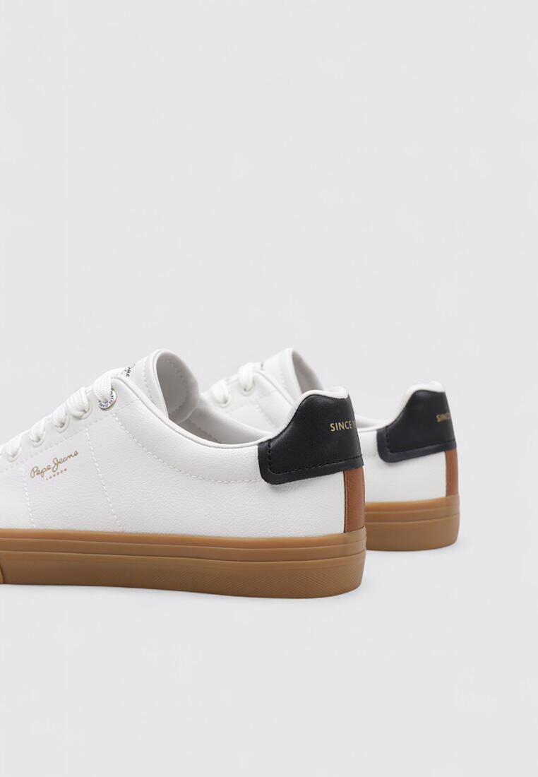 Chaussure de randonnée Baskets Homme Pepe Jeans KENTON BASE M Blan 4/5