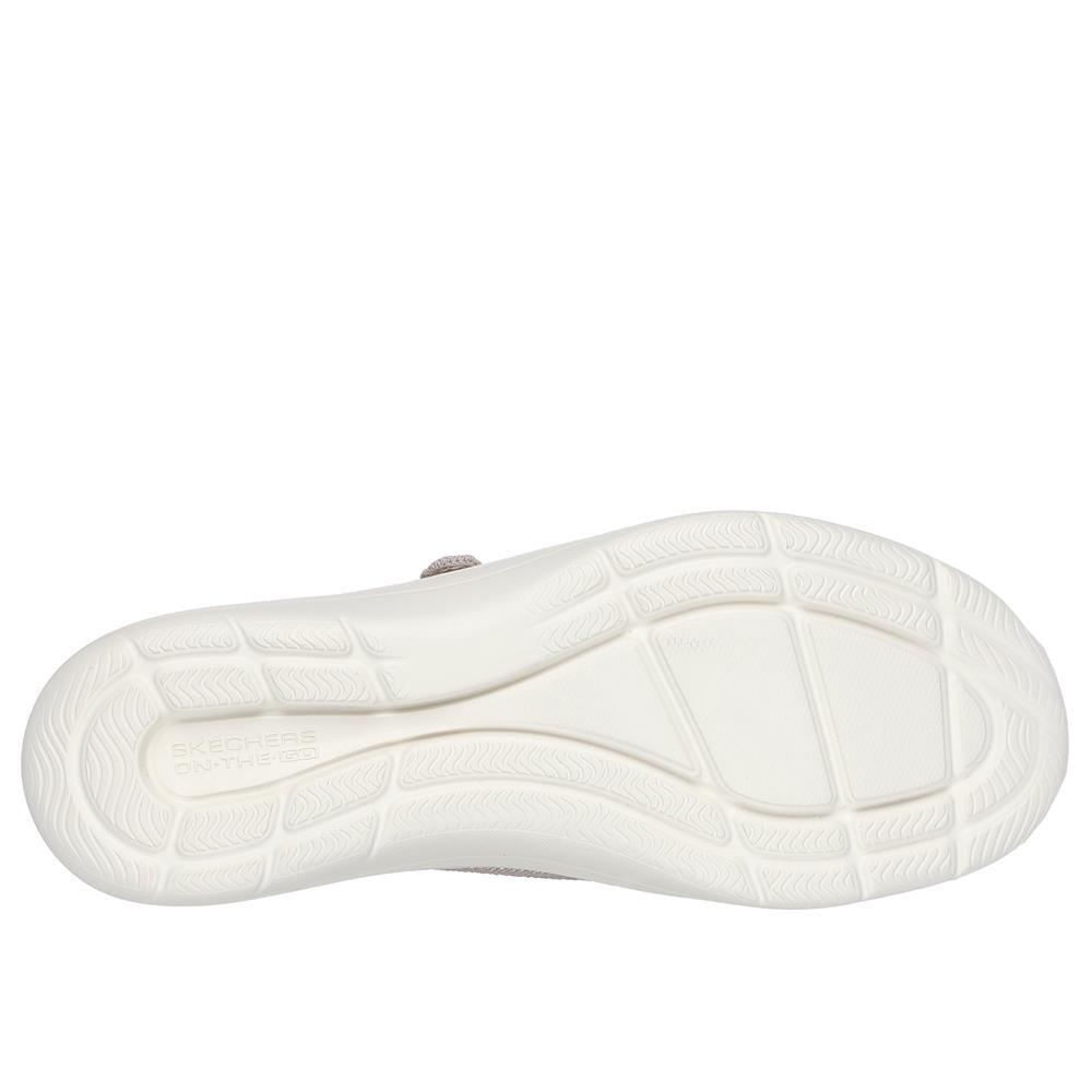 Bailarina Sport FEMME Skechers On The Go Flex Radia tissu BEIGE 3/5