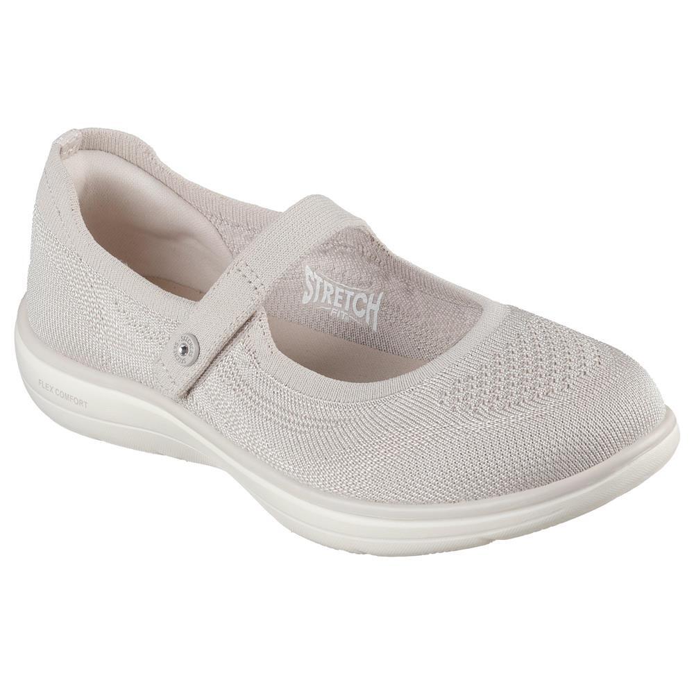 Bailarina Sport FEMME Skechers On The Go Flex Radia tissu BEIGE 2/5