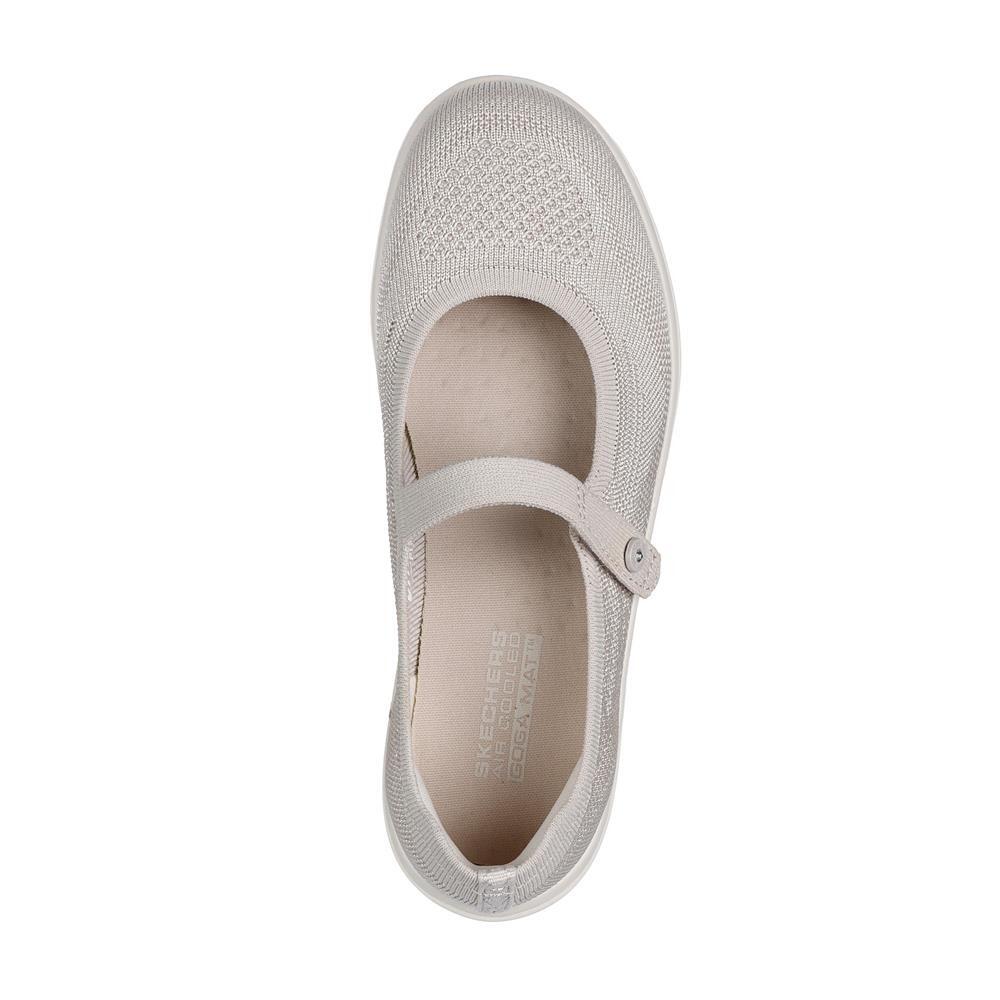 Bailarina Sport FEMME Skechers On The Go Flex Radia tissu BEIGE 4/5