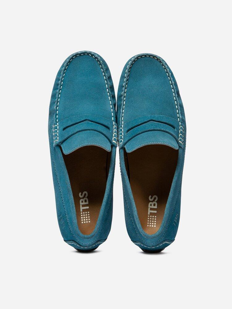 Mocassins Homme - SAILHAN Bleu 3/7