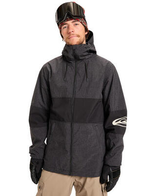 Technisch snowjack high in the hood beige heren