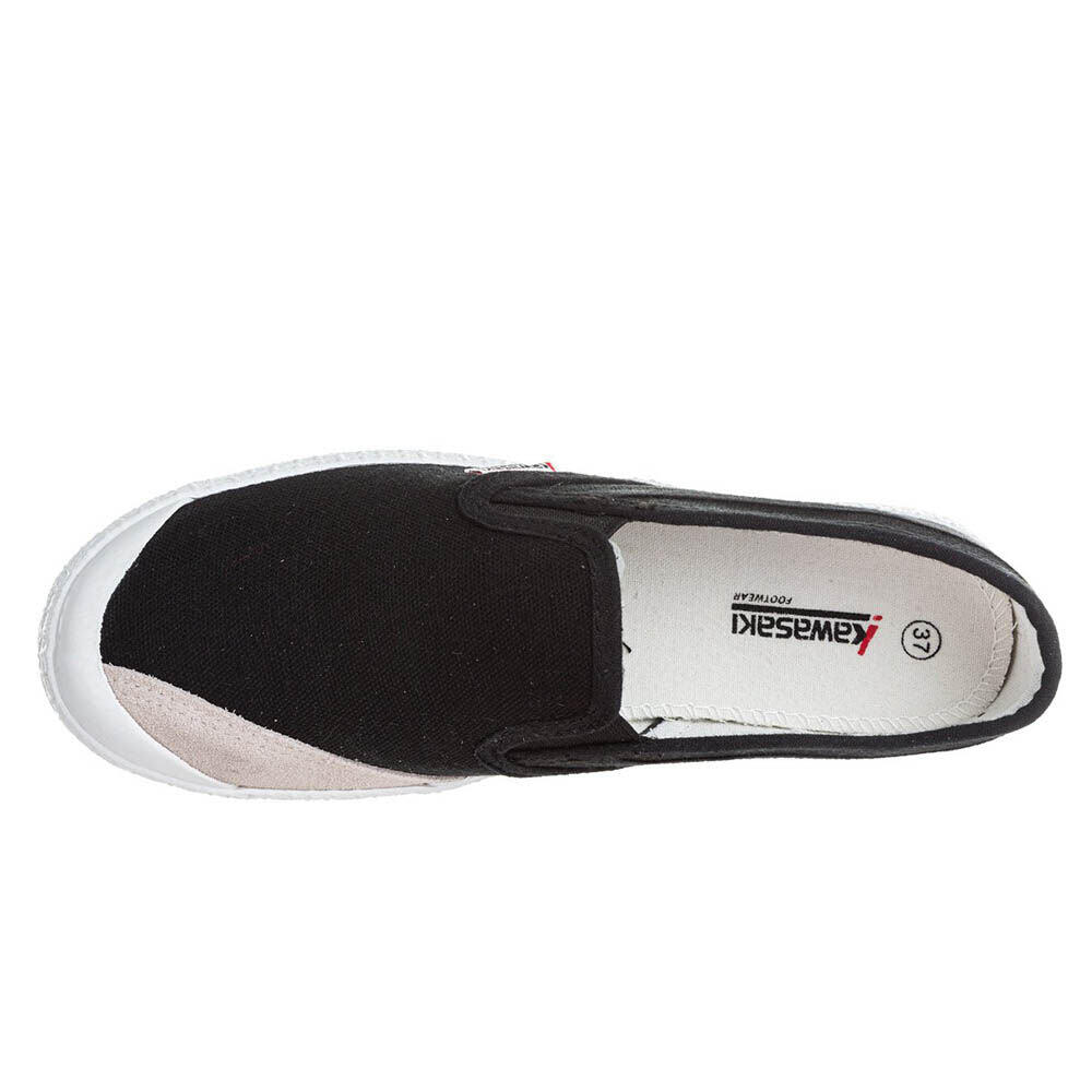 Kawasaki Slip On Canvas Shoe K212437 BLACK 4/5