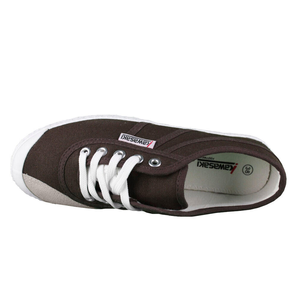 Kawasaki Original Canvas Shoe K192495 BROWN 4/5