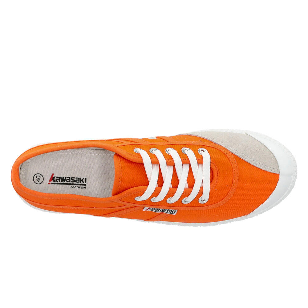 Kawasaki Original Canvas Shoe K192495 5003 Vibrant Orange 4/5