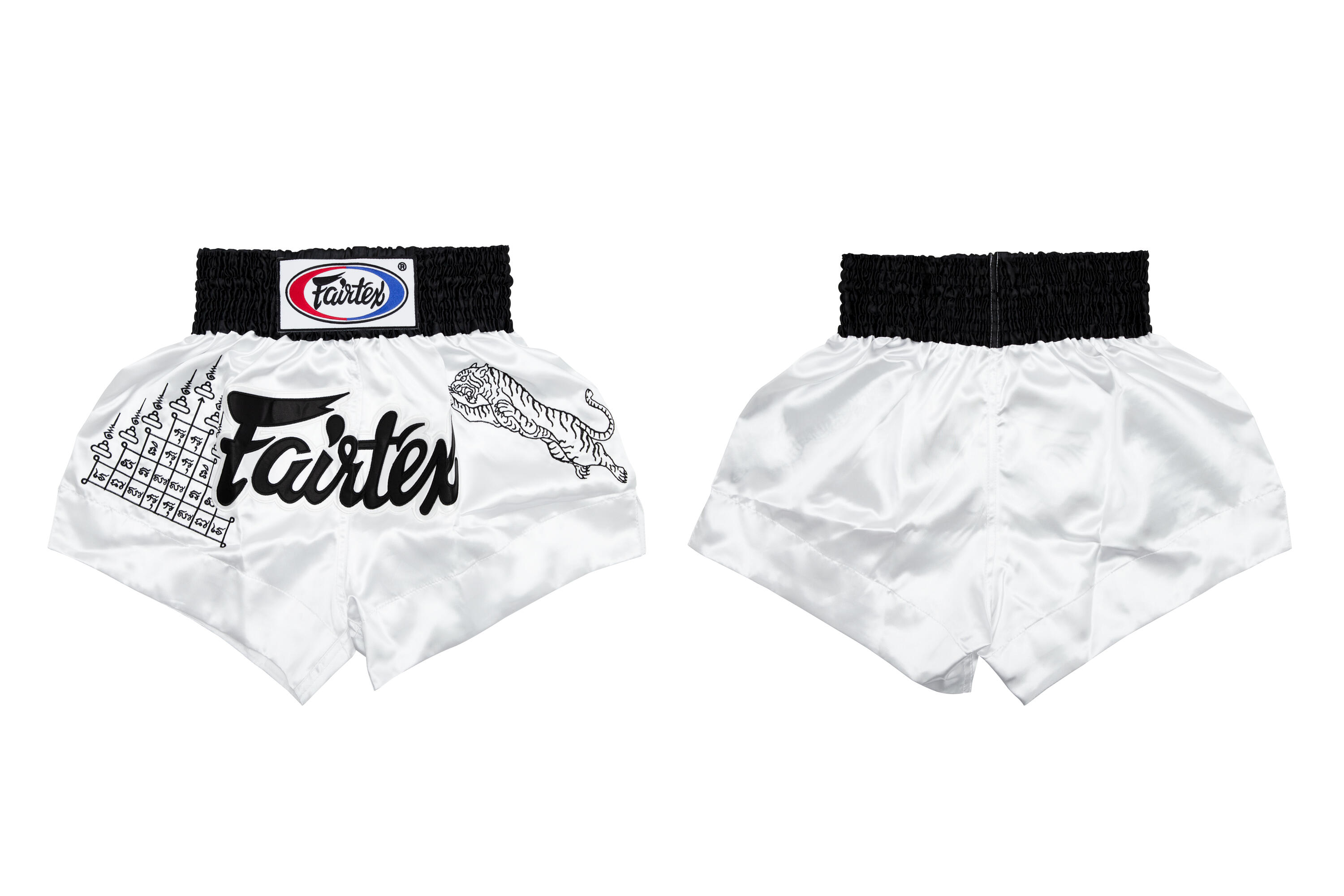 Fairtex BS0639 Muay Thaiboxhose Superstition, L 3/4