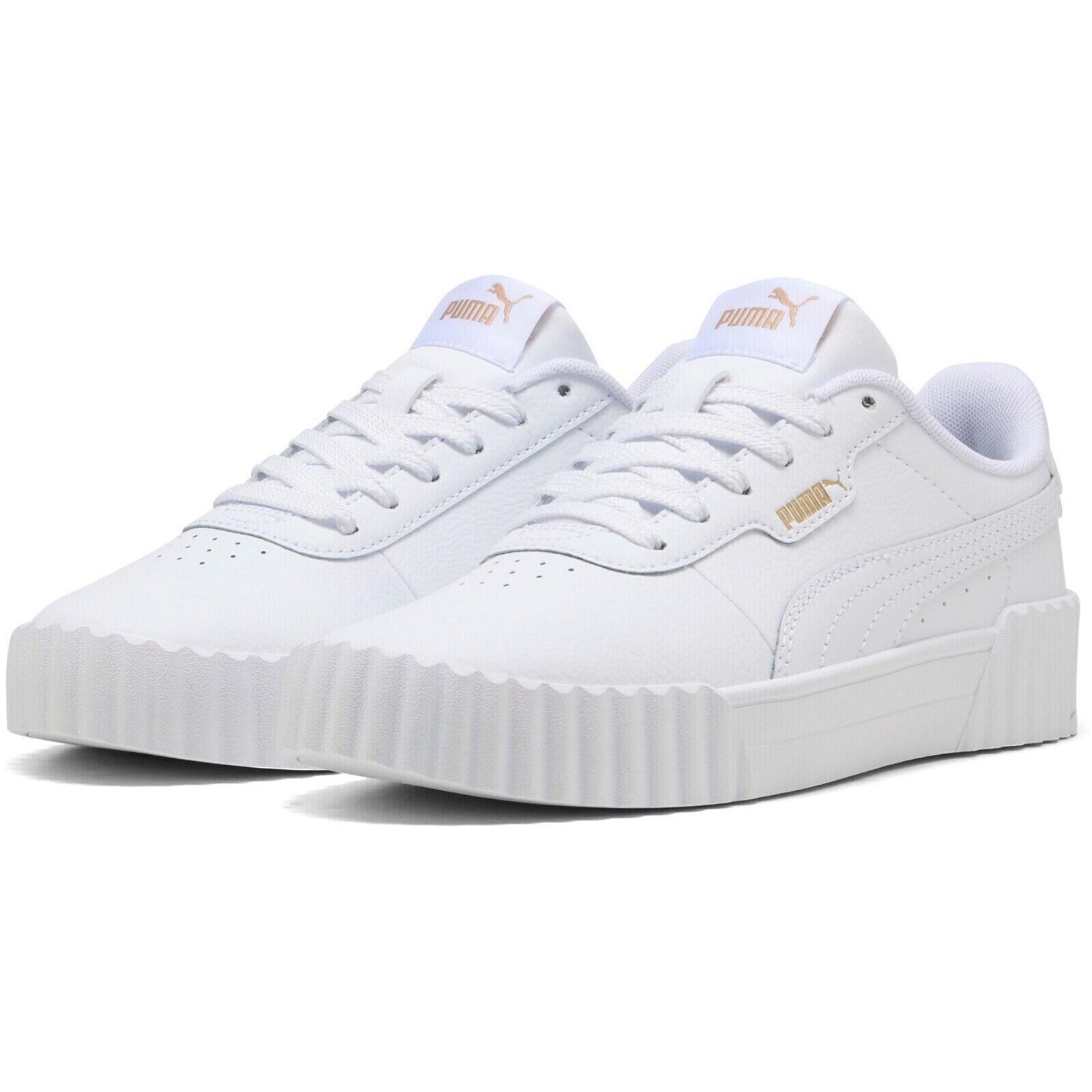 Baskets Puma Carina 3.0 Jr, Blanc, Unisexe 3/7