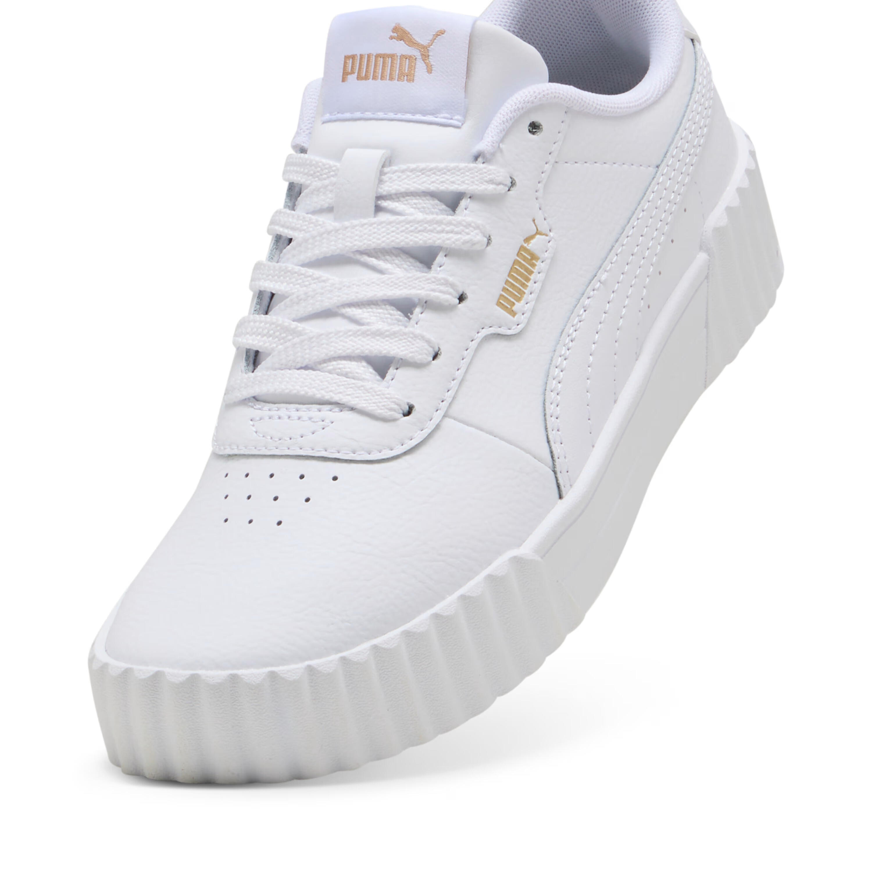 Baskets Puma Carina 3.0 Jr, Blanc, Unisexe 6/7