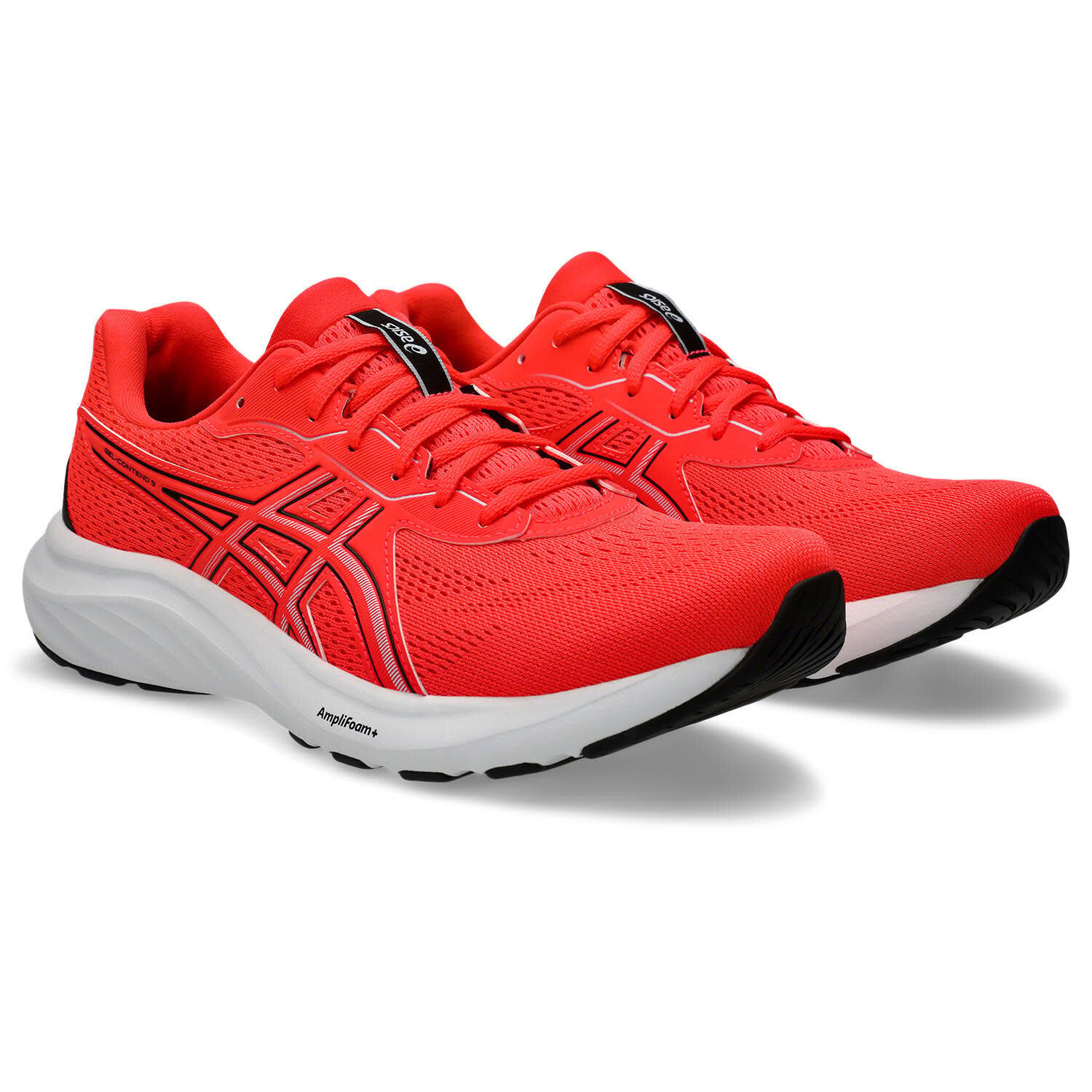 Zapatillas De Running Hombre - ASICS Gel Contend 9 - Flash Red/Blue Fade 2/7